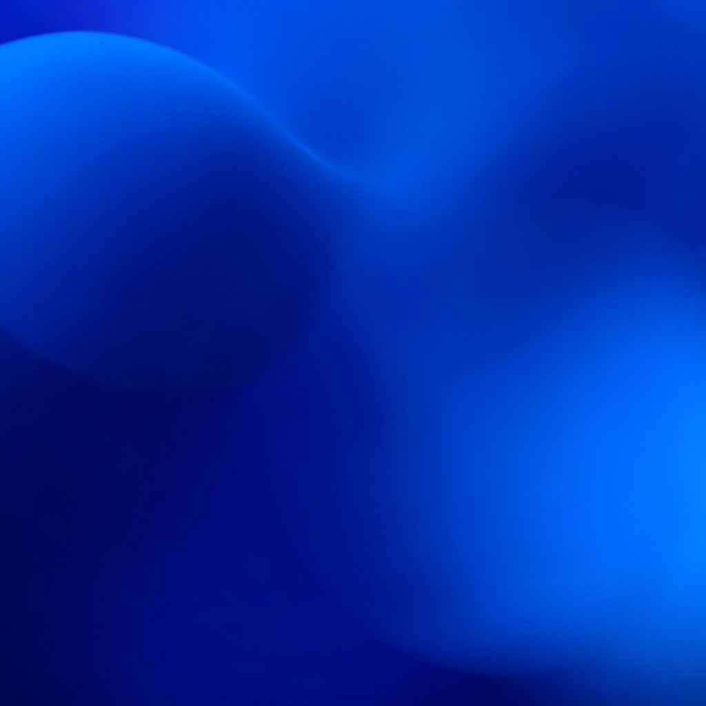 Cool blue gradient with a bright central highlight, clean and minimal mood.